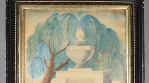 Mourning water color