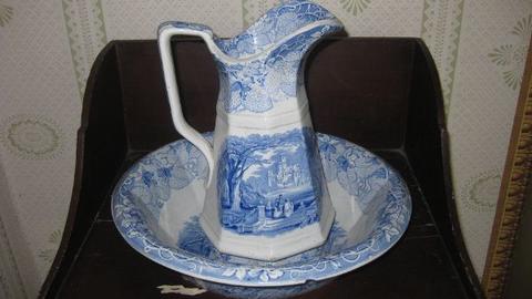 Pitcher and bowl