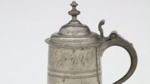 Pewter flagon
