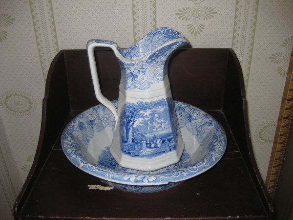Pitcher and bowl